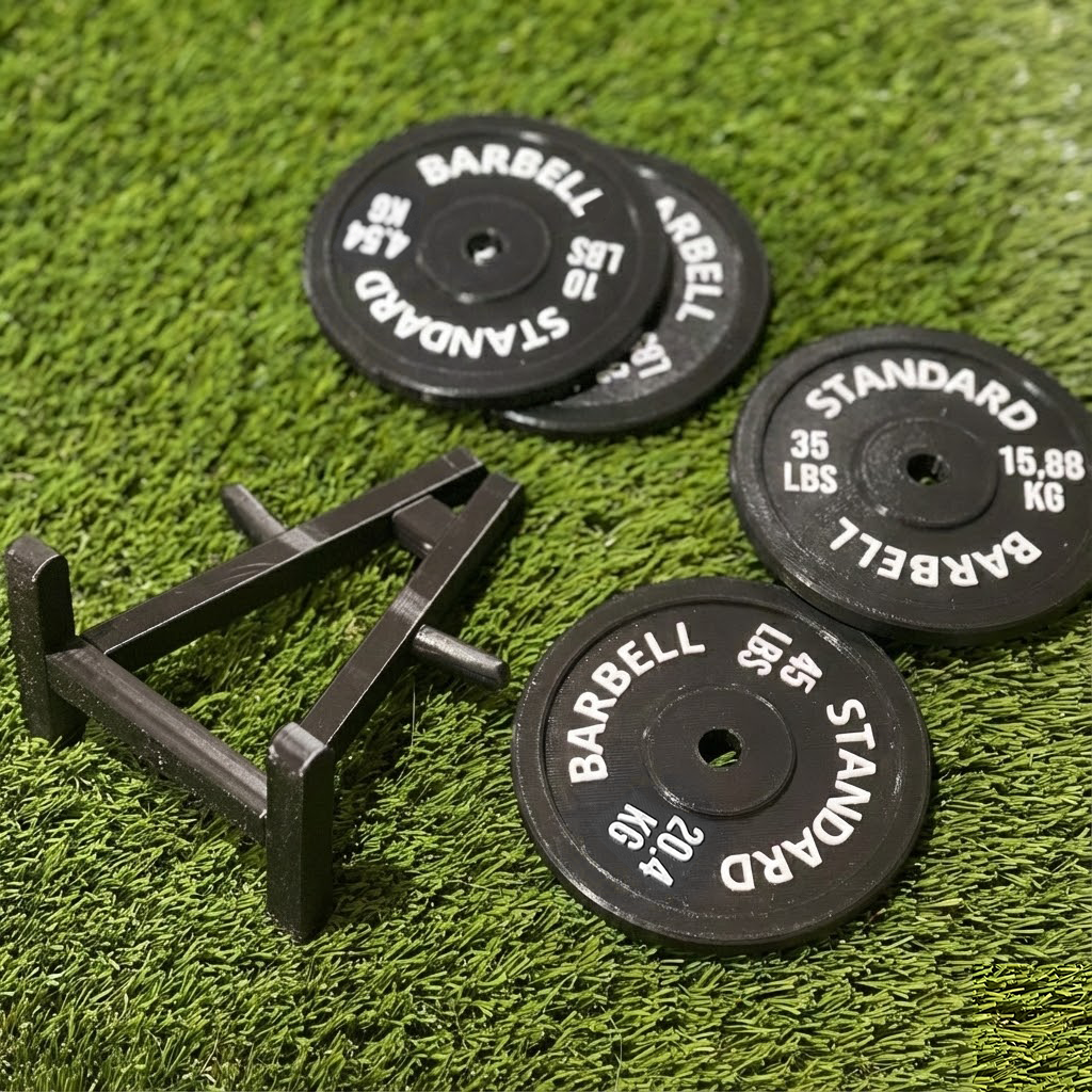 Weight Plate Coasters
