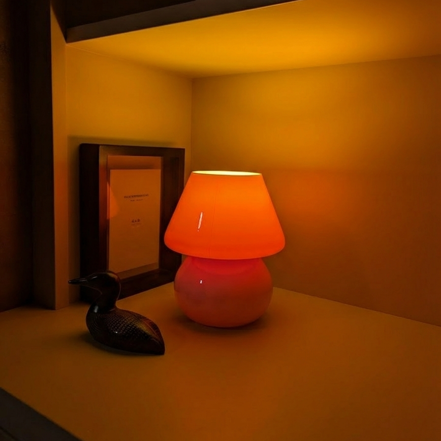 Warm Mushroom Lamp