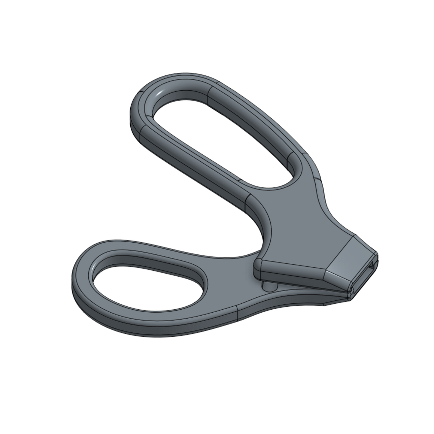 Reverse Scissors - 3D Model