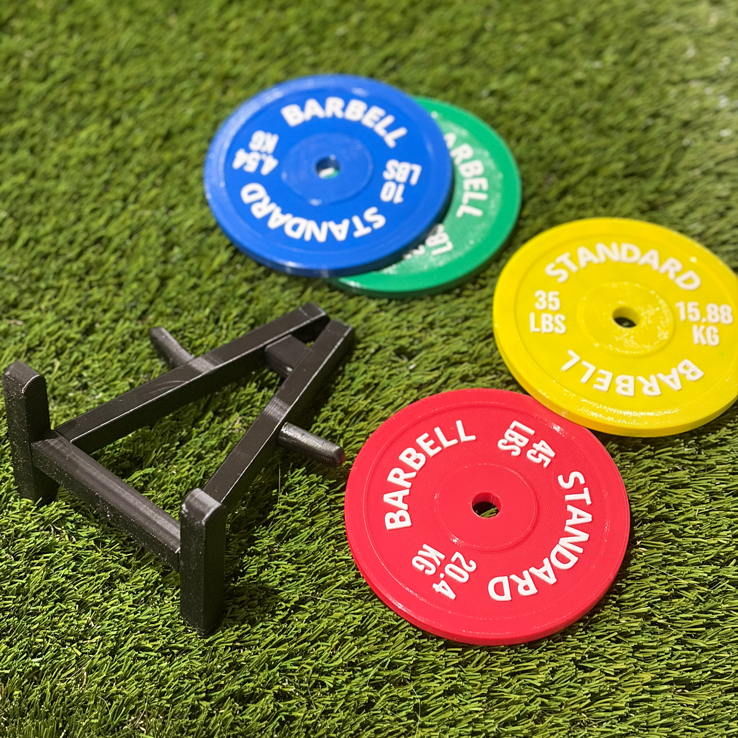 Weight Plate Coasters