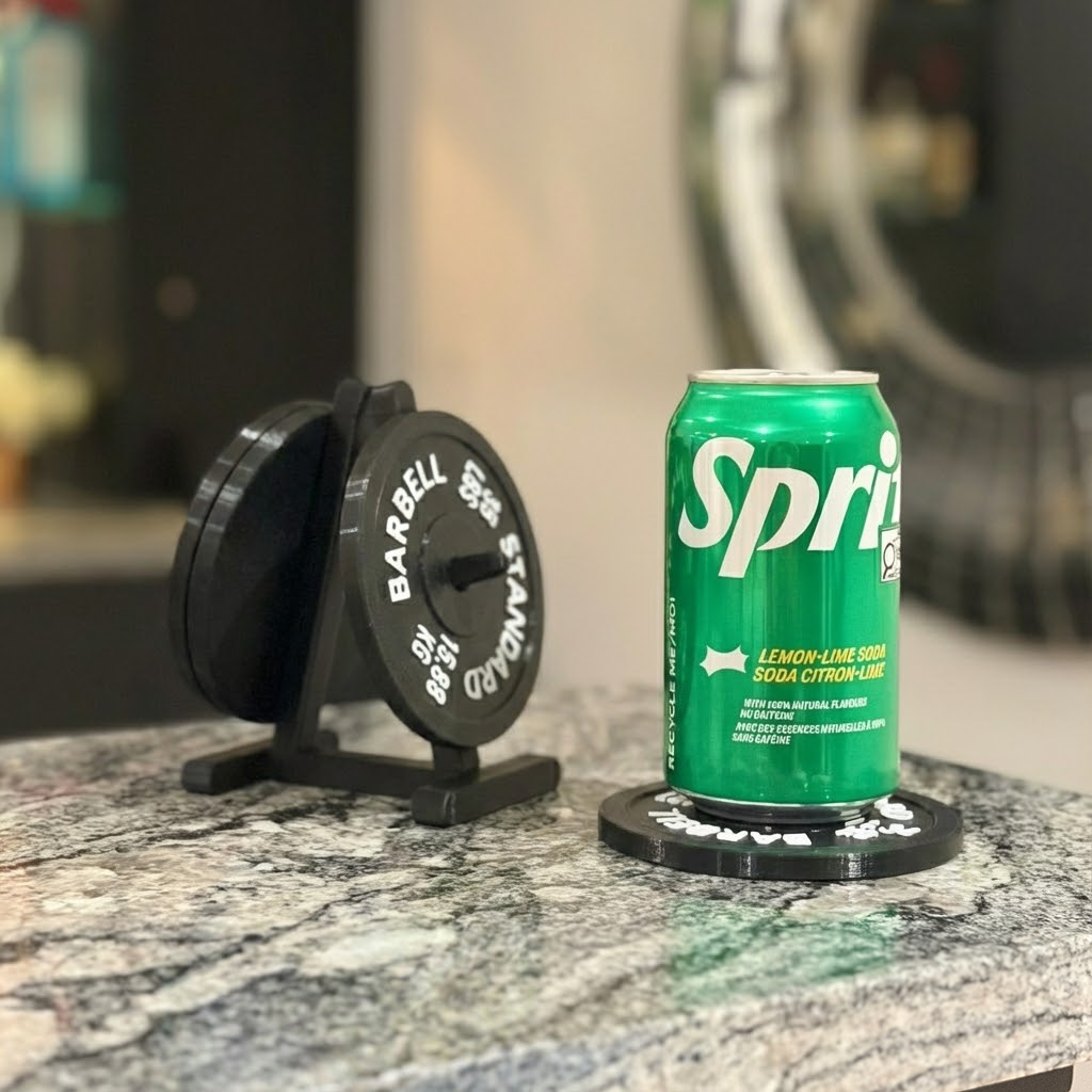 Weight Plate Coasters