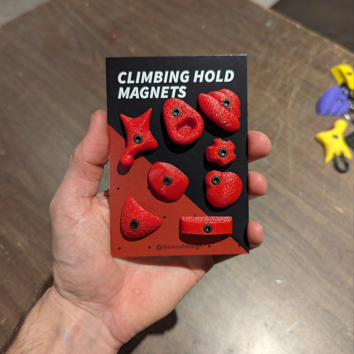 Climbing Hold Magnets - One Colour Bundle